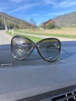 Damen Sonnenbrille braun Gradient Gläser guter Zustand