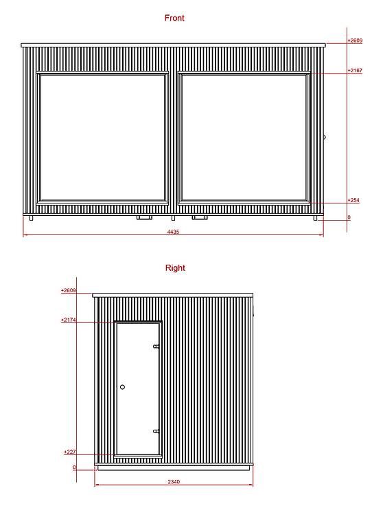 Sauna & Accessori: Luxussauna 2,3 x 4,4 m – Usato da St. Gallen venduto da Spa_at_Home911 3