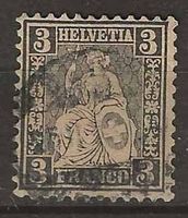 CH029 - Helvetia assise no 29 obl.