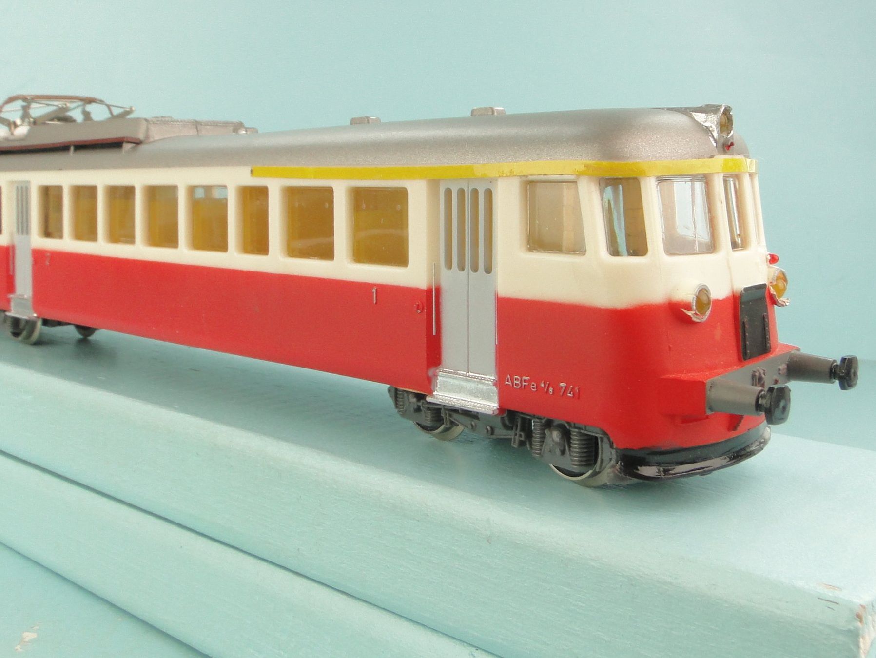 Kleinbahn Modelleisenbahnen: Kleinbahn H0 AB Fe 4/8 Doppel-Triebwagen – Gebraucht aus Bülach von cann11 5