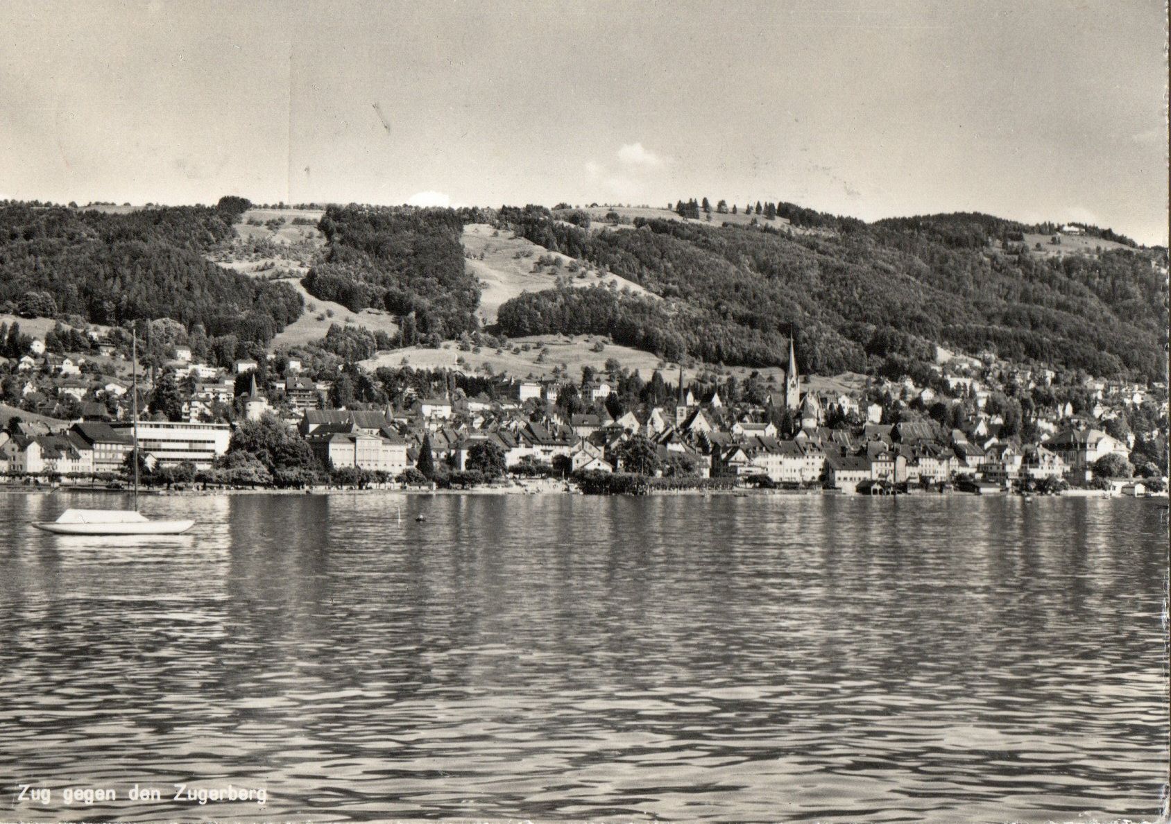 Cartoline postali: Zug gegen Zugerberg – Usato da Melano venduto da pisonsdro
