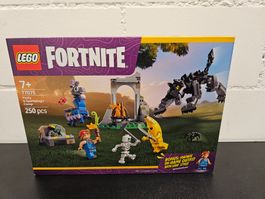 Neu - Lego - Fortnite - 77075 - Peely & Sparkplugs Camp