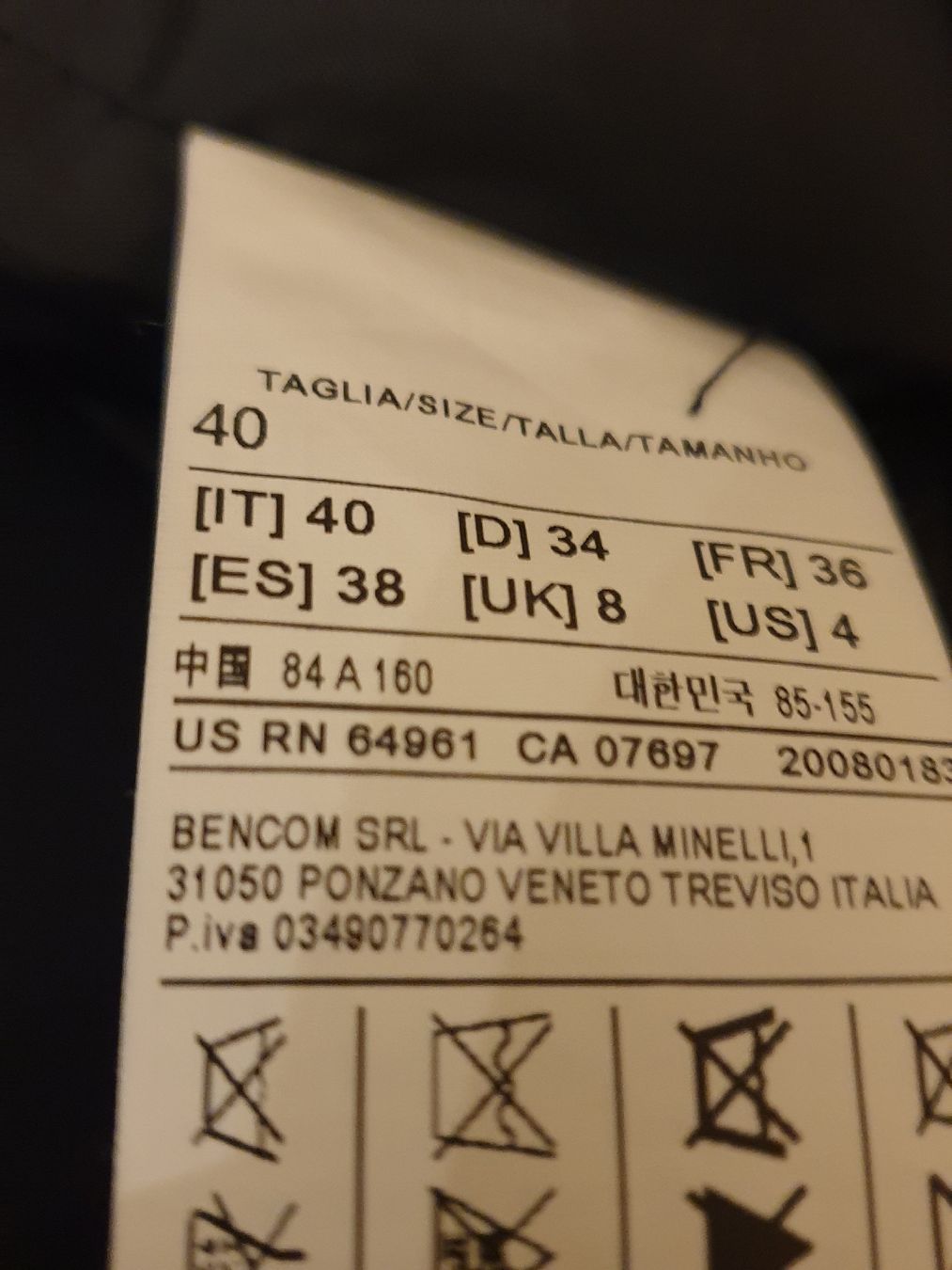 Benetton Giacche: Blazer, S/XS, navy, neuf, Benetton – Nuovo (secondo la descrizione) da Neuchâtel venduto da Verenas12 3