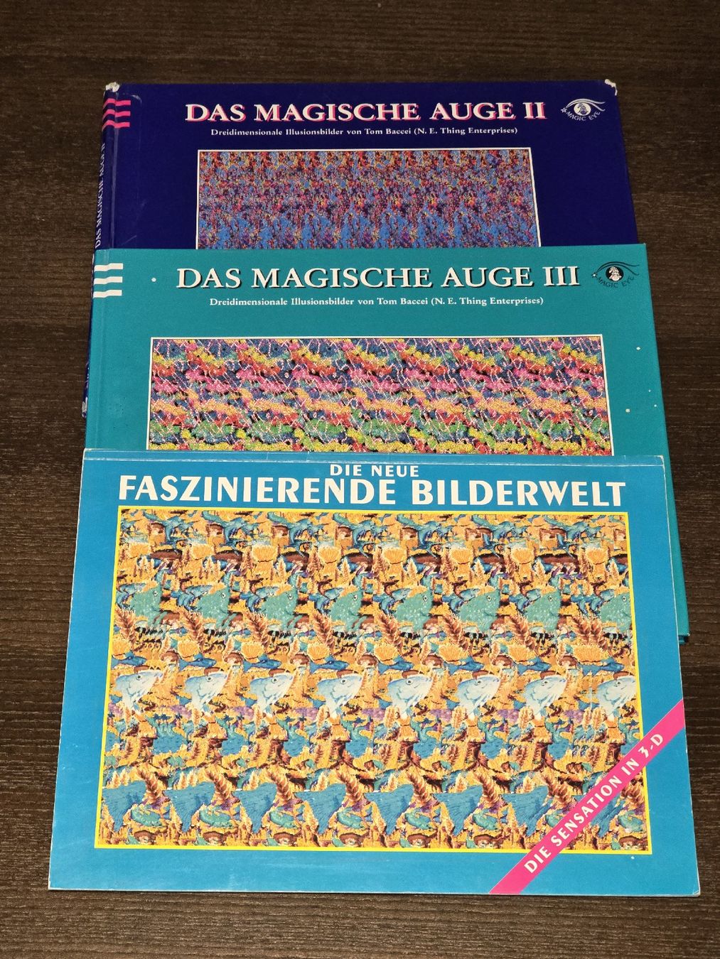 Libri: 3x 3D- Sehen;  das magische Auge – Usato da Morschach venduto da Monikawi