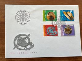 Pro Patria Satz FDC 1995  gest. (E1552)