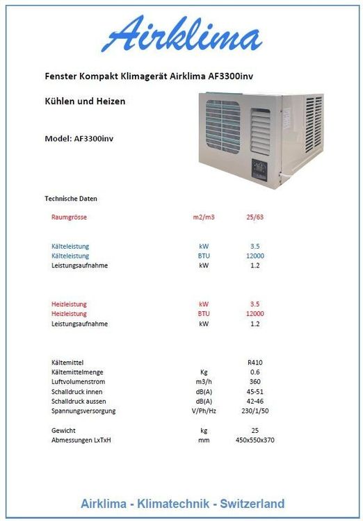 Climatiseurs: Klimaanlage – Neuf (Voir description) à Tüscherz-Alfermée par Sguido 1