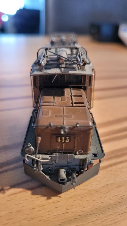 Bemo Modelleisenbahnen: Bemo RhB Ge 4/4 I 412 Modellbahn Lokomotive H0m  – Neu (gemäss Beschreibung) aus Zürich von gartenmaus01 5