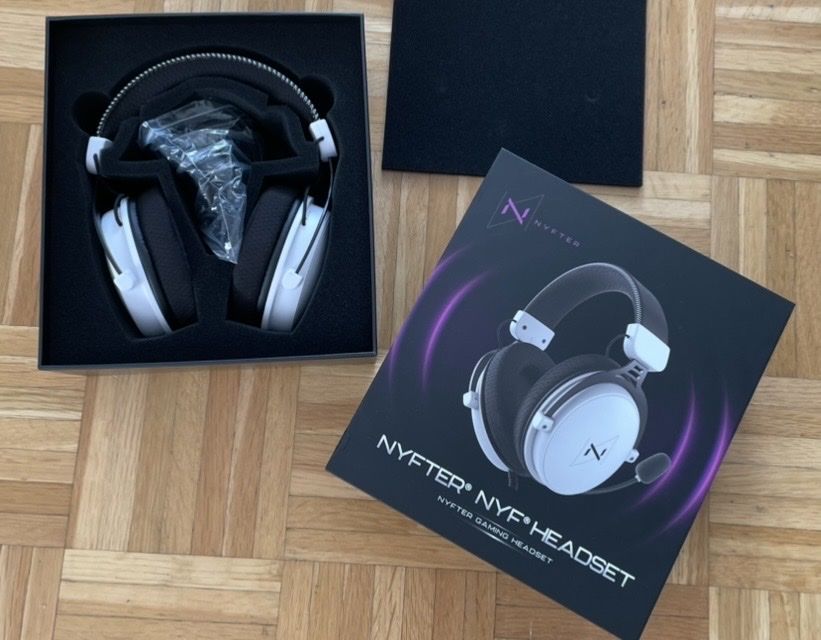 Kopfhörer: Nyfter® Nyf® H1 Pro Gaming Headset – Neu und originalverpackt aus Rüfenacht BE von lavok 7