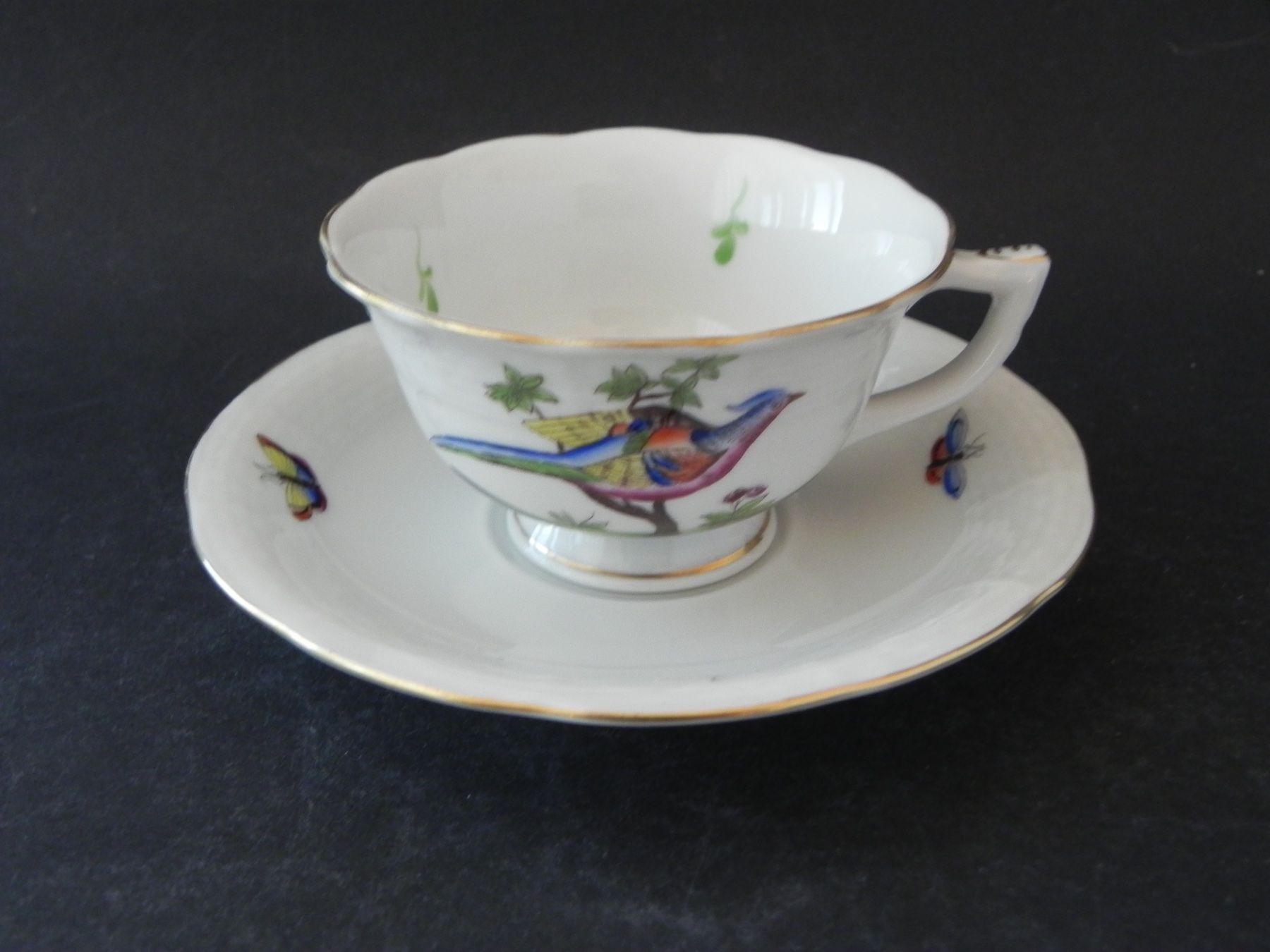 Herend Tassen: HEREND Espressoset - handpainted Ungarn / Hungary – Neu (gemäss Beschreibung) aus Zürich von LodgE-21 1