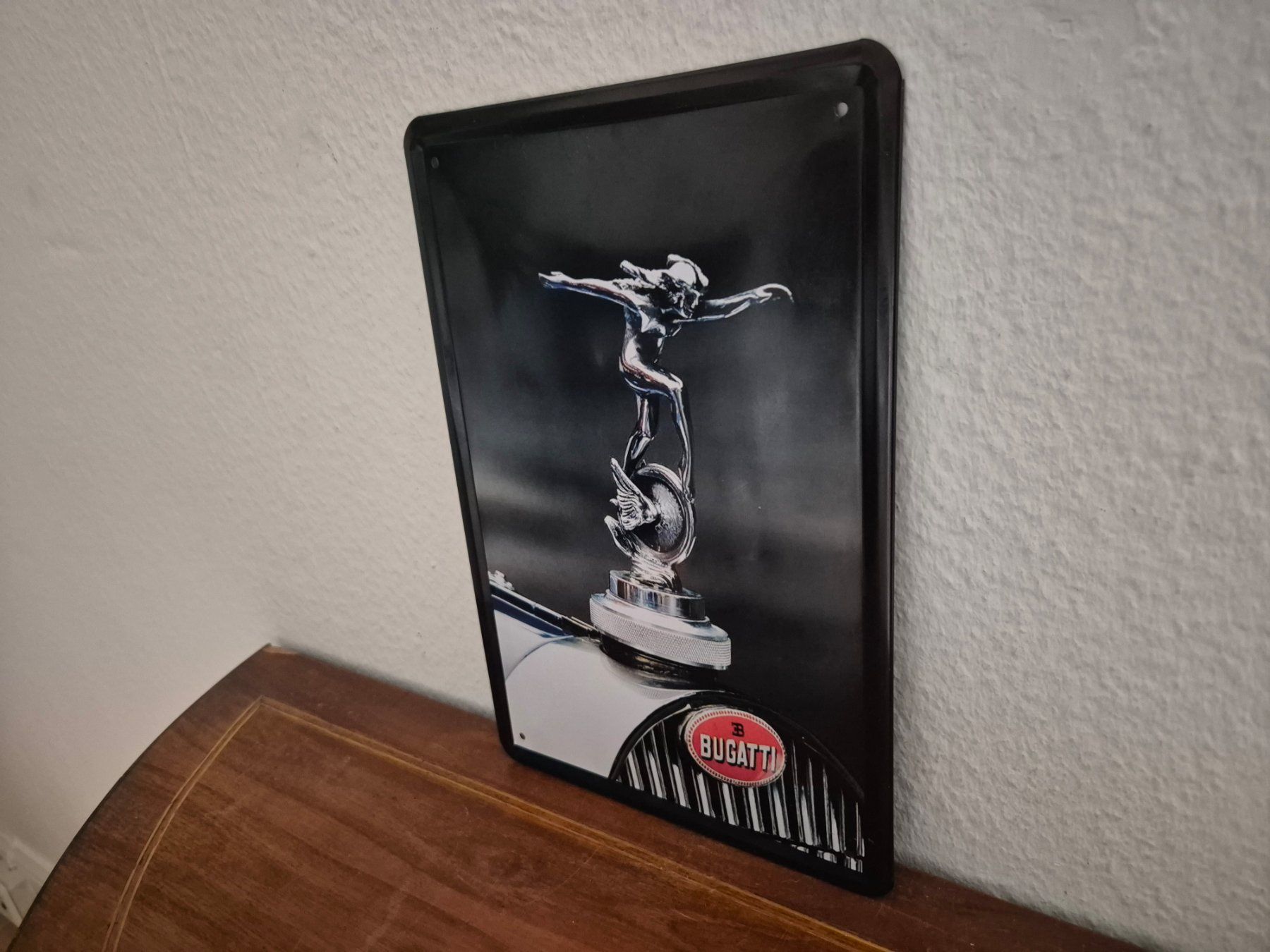 Bugatti Insegne: Blechschild Bugatti Kühlergrill Figur Werkstatt Schild Blech – Usato da Schaffhausen venduto da pfanis09 4
