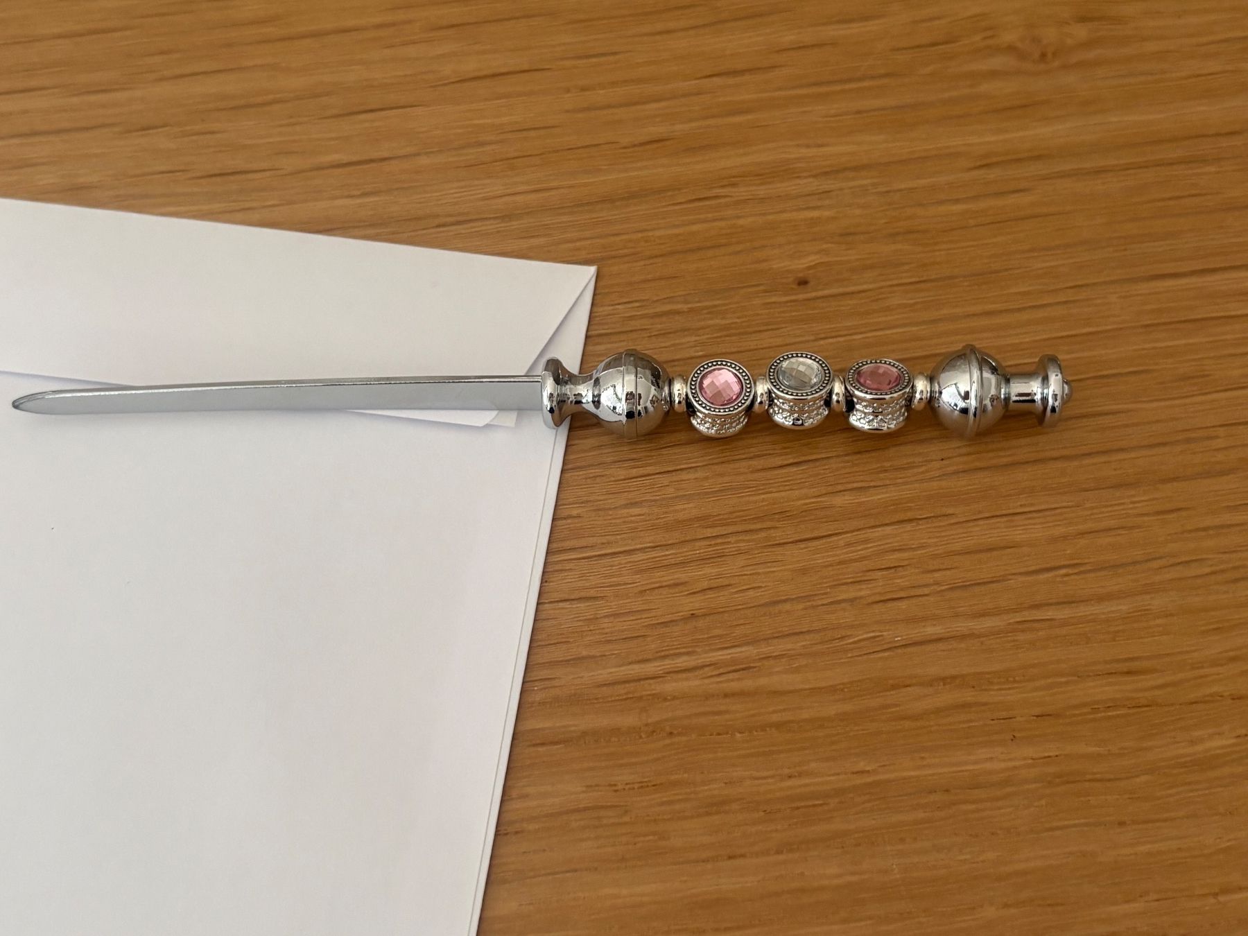 Sonstiger Bürobedarf: Luxus Elegante Brieföffner Farbe:Silber/Rosa – Neu (gemäss Beschreibung) aus Biel-Bienne von Roserosse13