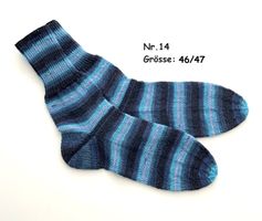 Socken handgestrickt   Gr.46/47   Nr.14