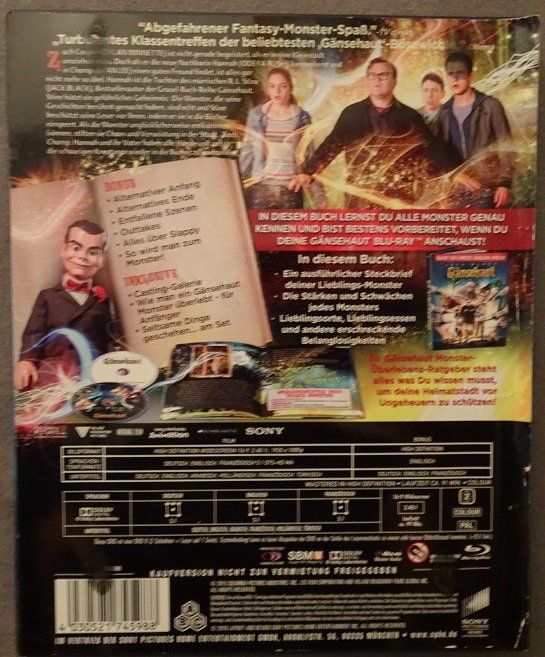 Alle DVDs: Gänsehaut  -  Mediabook   (2015) – Gebraucht aus Waldenburg von Gonzo8 1