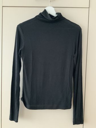 Uniqlo Heattech Extra Warm schwarz Rollkragen Gr. S