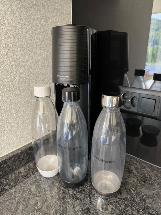 SodaStream Terra inkl. 3 Flaschen und 1x volle GasFlasche Kaufen auf Ricardo