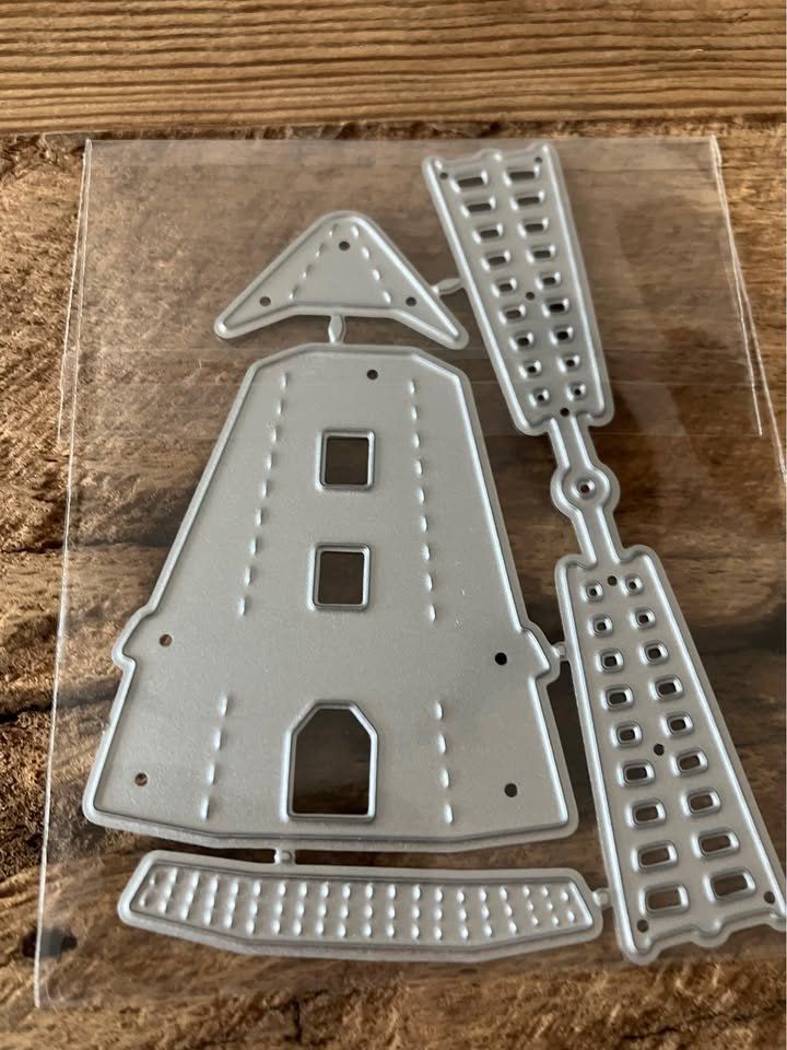 Schablonen: Neues Stanzschablonenset Windmühle – Neu und originalverpackt aus Effretikon von wenuss