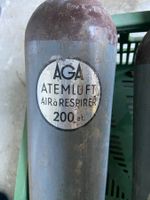 3 x Pressluft / Druckluft Flaschen