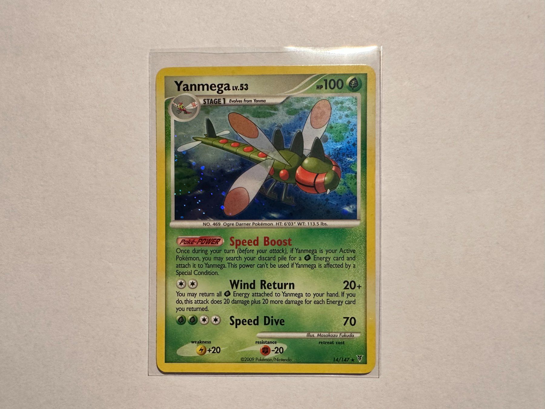 Pokémon Carte collezionabili: Yanmega holo Platinum Supreme Victors EN – Usato da Hagendorn venduto da Pokecollectorch