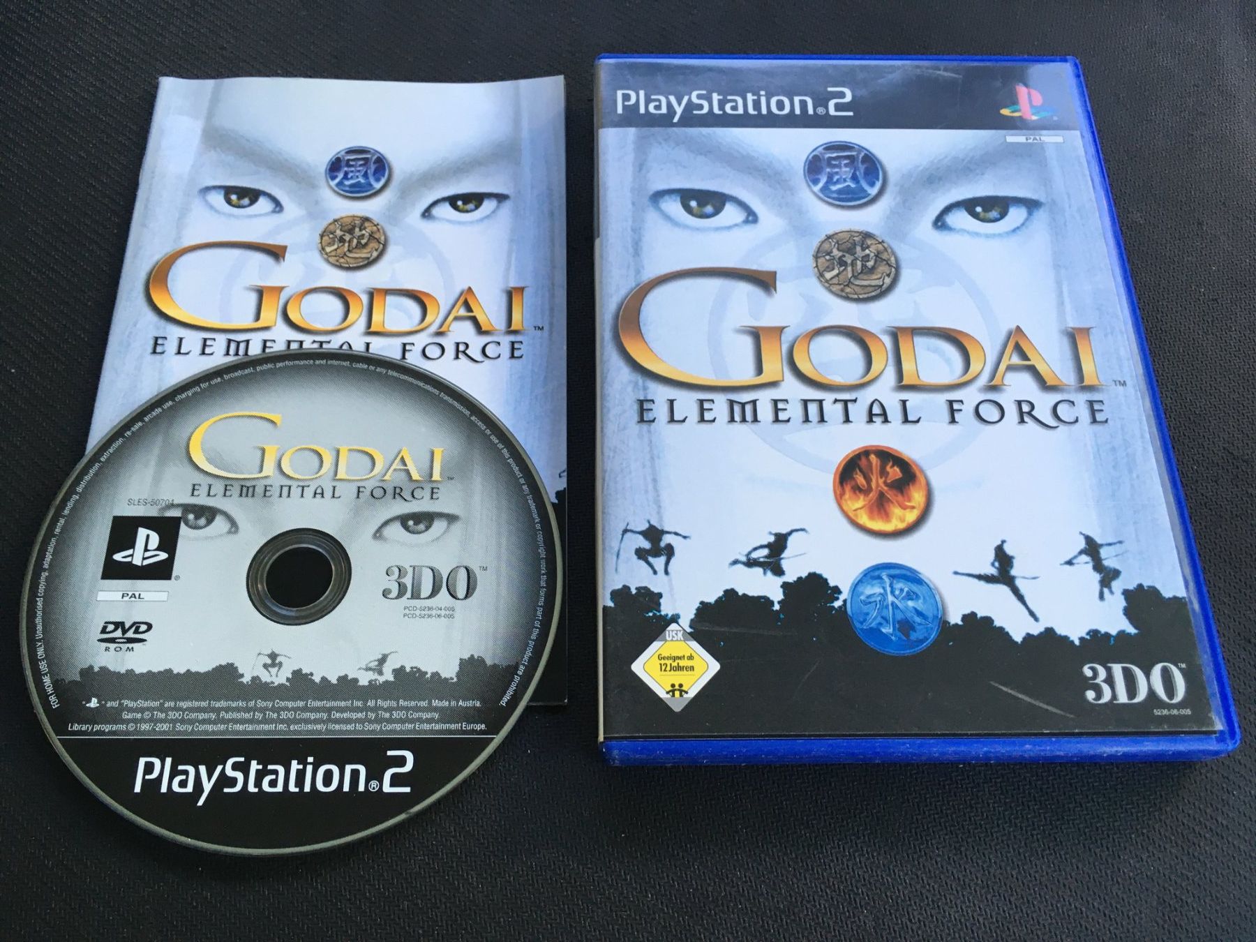 Sony Giochi: Godai Elemental Force - PS2 / Playstation 2 – Usato da St.Gallen venduto da Punktchen01