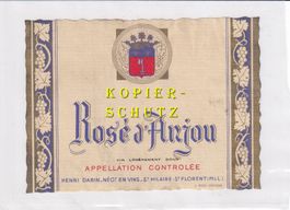 Etikette - Rosé d'Anjou (Dabin) /bd