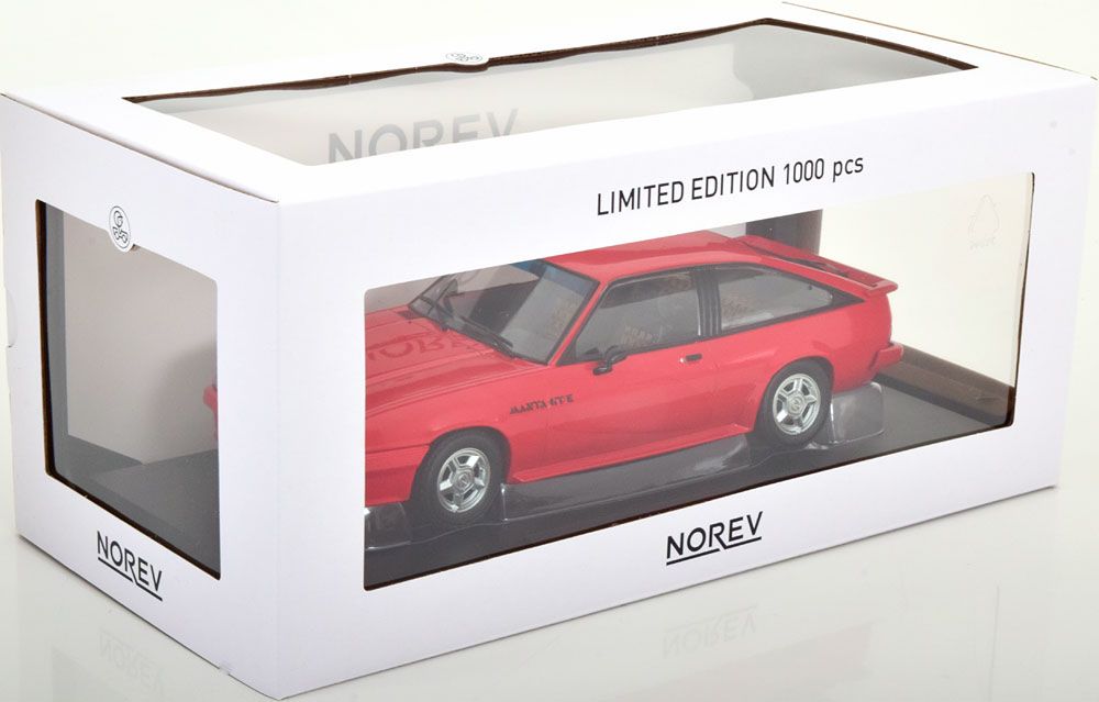 Opel Modellini d'auto: OPEL MANTA CC GS/E 1982 ROT 1:18 NOREV – Nuovo e nell'imballaggio originale da Suhr venduto da Moebelsiralfred 2