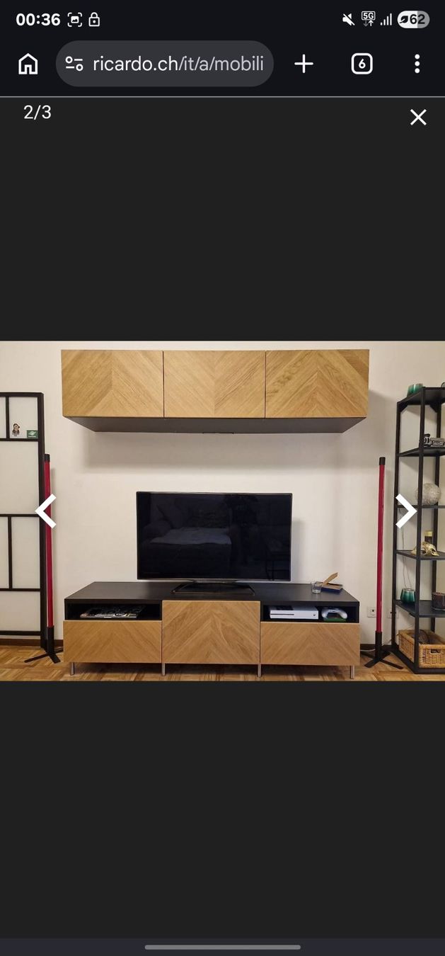 Ikea Mobili TV: Bestå Ikea Mobile TV – Usato da Bern venduto da YarickKozlov 1