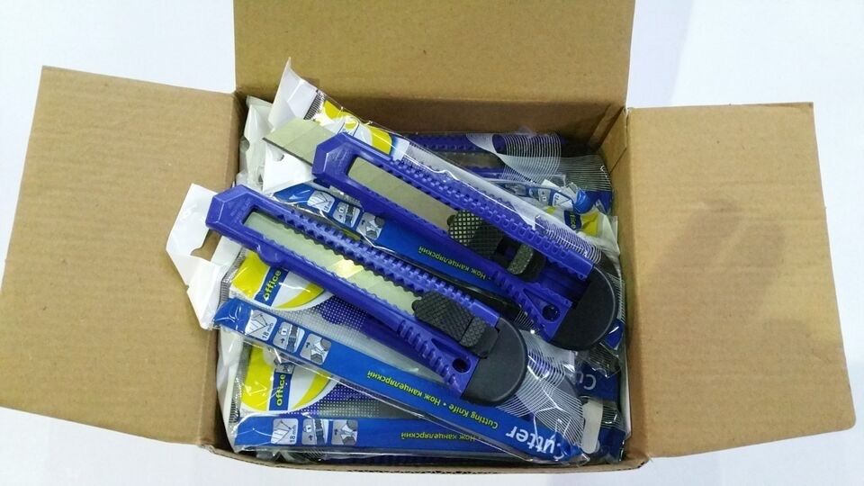 Coltelli: 18 mm Cuttermesser Teppichmesser Paketmesser Kartonmesser – Nuovo e nell'imballaggio originale da Bülach venduto da RockBottomOffTheRamp 5