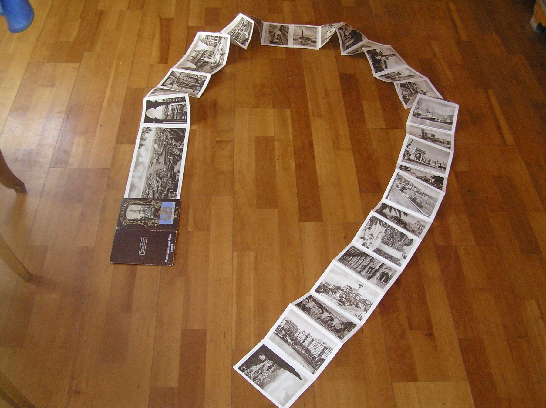 Cartoline postali: 40er Alte kartenblock über Genua – Usato da Lumbrein venduto da made02 1