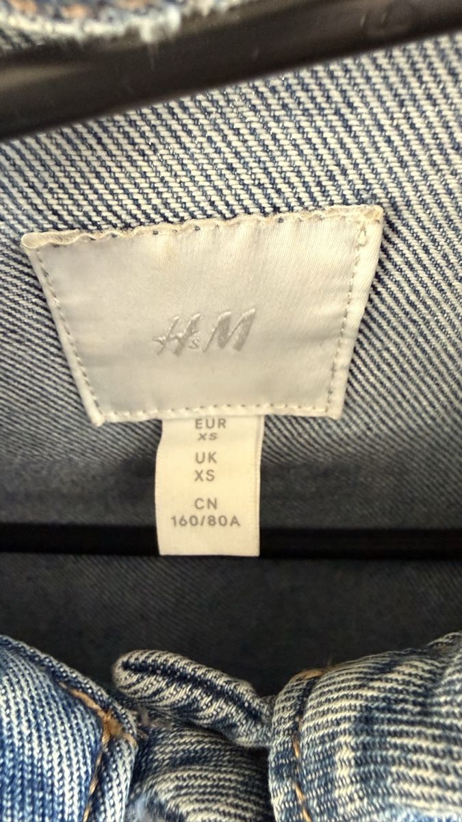 H&M Giacche: H&M Jeansjacke, Oversized, Gr. XS – Usato da Horn venduto da FashionFlowerCh 2