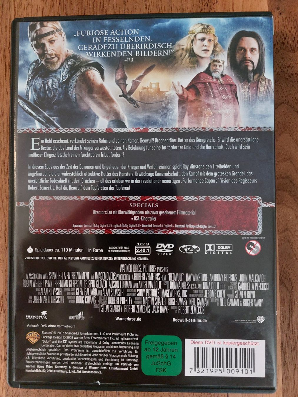 Tutti i DVDs: DVD - Die Legende von Beowulf – Usato da Rheinfelden venduto da FilmAuktion 1