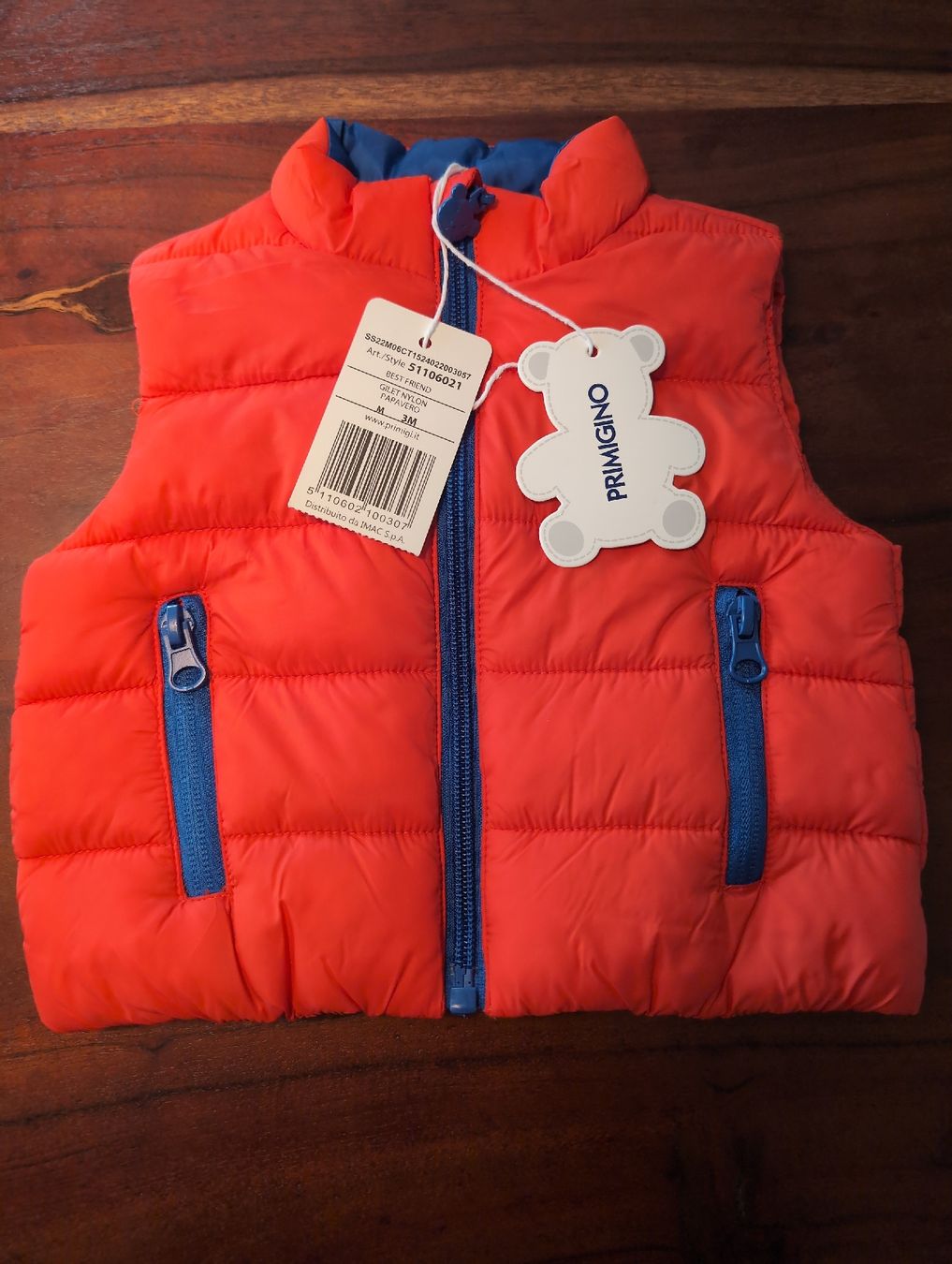 Giacche: Primigino Weste Orange 3M – Nuovo e nell'imballaggio originale da Basel venduto da Braunny