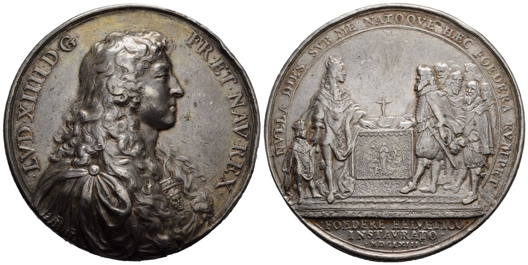 Tutti i francobolli: Bündnis Schweiz/Frankreich 1663 /1038 – Usato da Trimbach venduto da Solothurn1