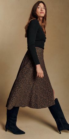 Leopard Skirt, Sézane