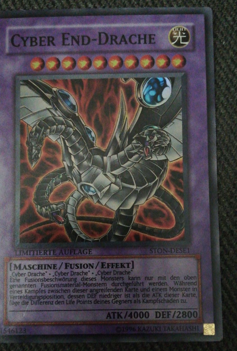 Yugioh Cartes à collectionner: Cyber End-Drache Yu-Gi-Oh Karte – D'occasion à Luzern par Amenophis1