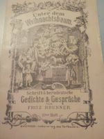 Unter dem Weihnachtsbaum, Gedichte und Gespräche