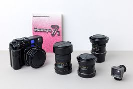Mamiya 7II mit 4 Objektiven