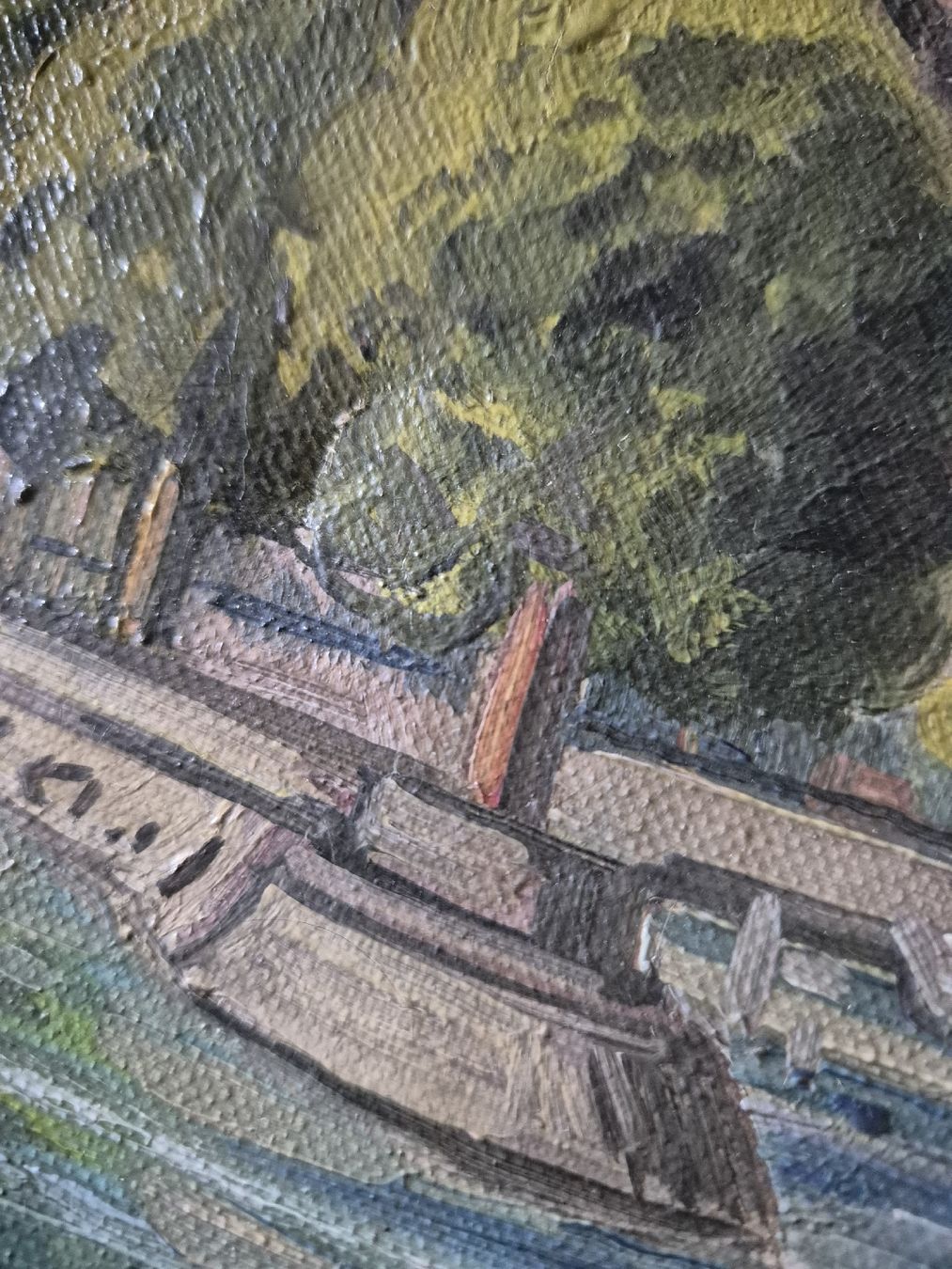 Dipinti: Ölbild von Kovasids 1932 – Usato da Ebmatingen venduto da Gelegenheit77 5