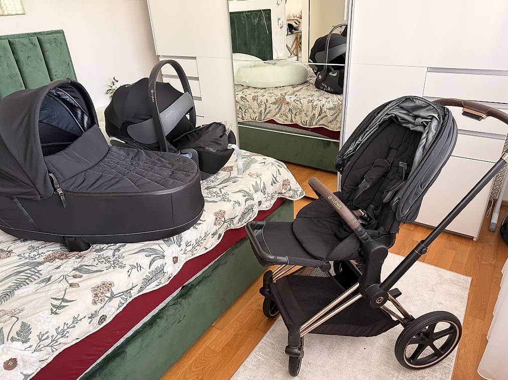 Cybex Carrozzine: CYBEX PRIAM 3-in-1 Kinderwagen Set – Usato da Wetzikon ZH venduto da Em_Sa 1