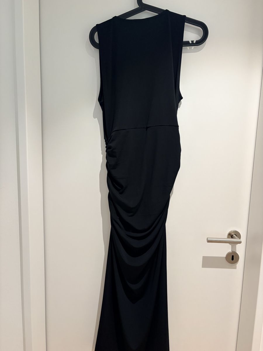 Vero Moda Kleider: Schwarzes drapiertes Kleid von VERO MODA Gr. L, – Gebraucht aus Münchenstein von Miresolese 3