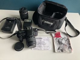 Canon EOS 500 Set mit Objektiven & Tasche, Top Zustand! 