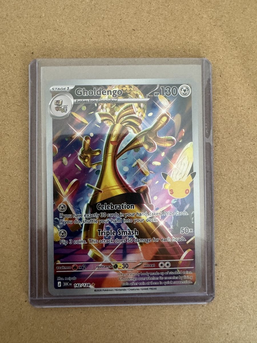 Pokémon Carte collezionabili: Gholdengo 30th Anniversary – Nuovo (secondo la descrizione) da Amriswil venduto da A.fsa