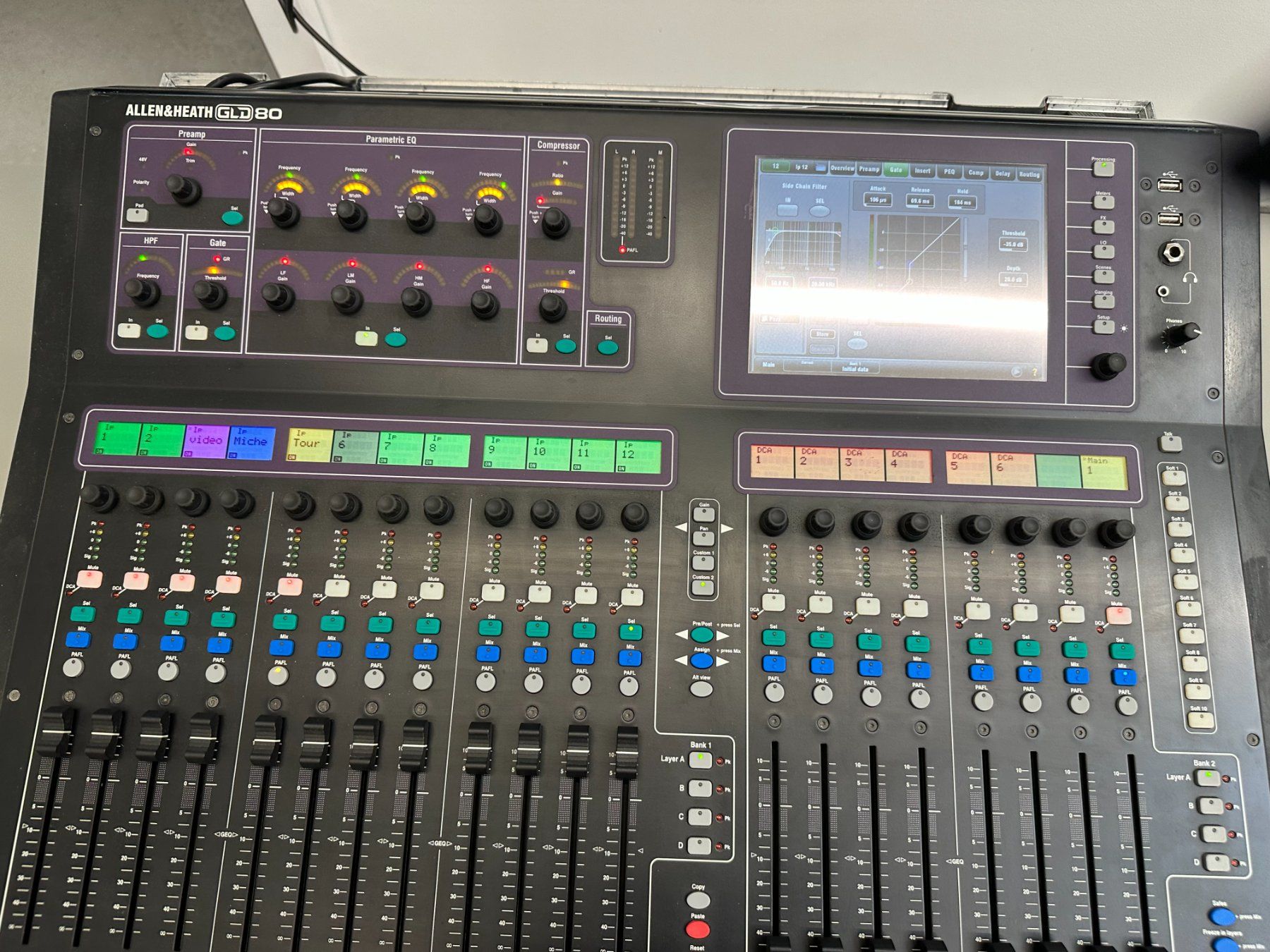 Allen & Heath Platines de mixage: Allen & Heath GLD80 inkl. Case – D'occasion à Langenthal par Ursmuell 4