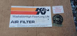 K&N Luftfilter 33-2653, neu und originalverpackt
