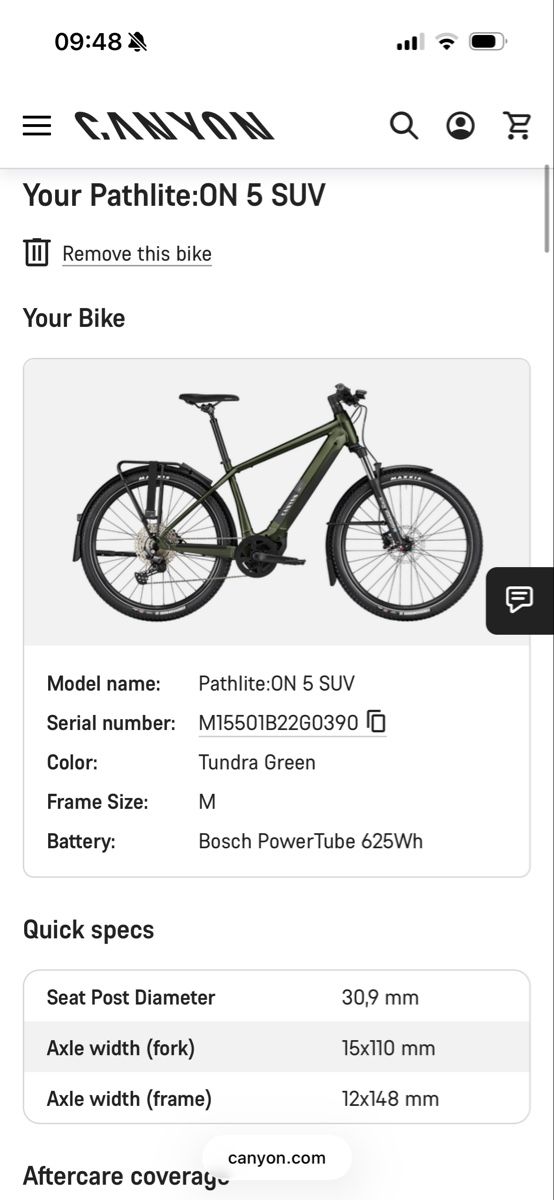 Canyon Biciclette: Canyon pathlite e-bike. Well-Maintaine – Usato da Zürich venduto da des_bv89 4