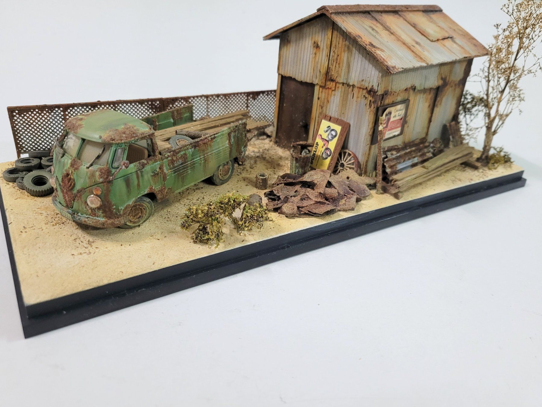 Schuco Modellini d'auto: VW T1 1:43 / Diorama – Usato da Reinach AG venduto da airbrusher01