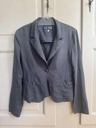 Blazer aus Leinen von Armani Jeans (Grösse 38-40)