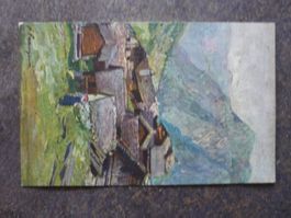 Alte Ansichtskarte Filippo Franzoni Bosco Valle Maggia 1952