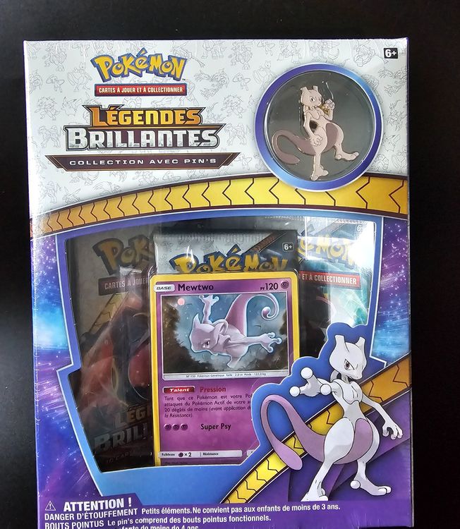 Pokémon coffret MEWTWO Légendes Brillantes (Neu und originalverpackt ...