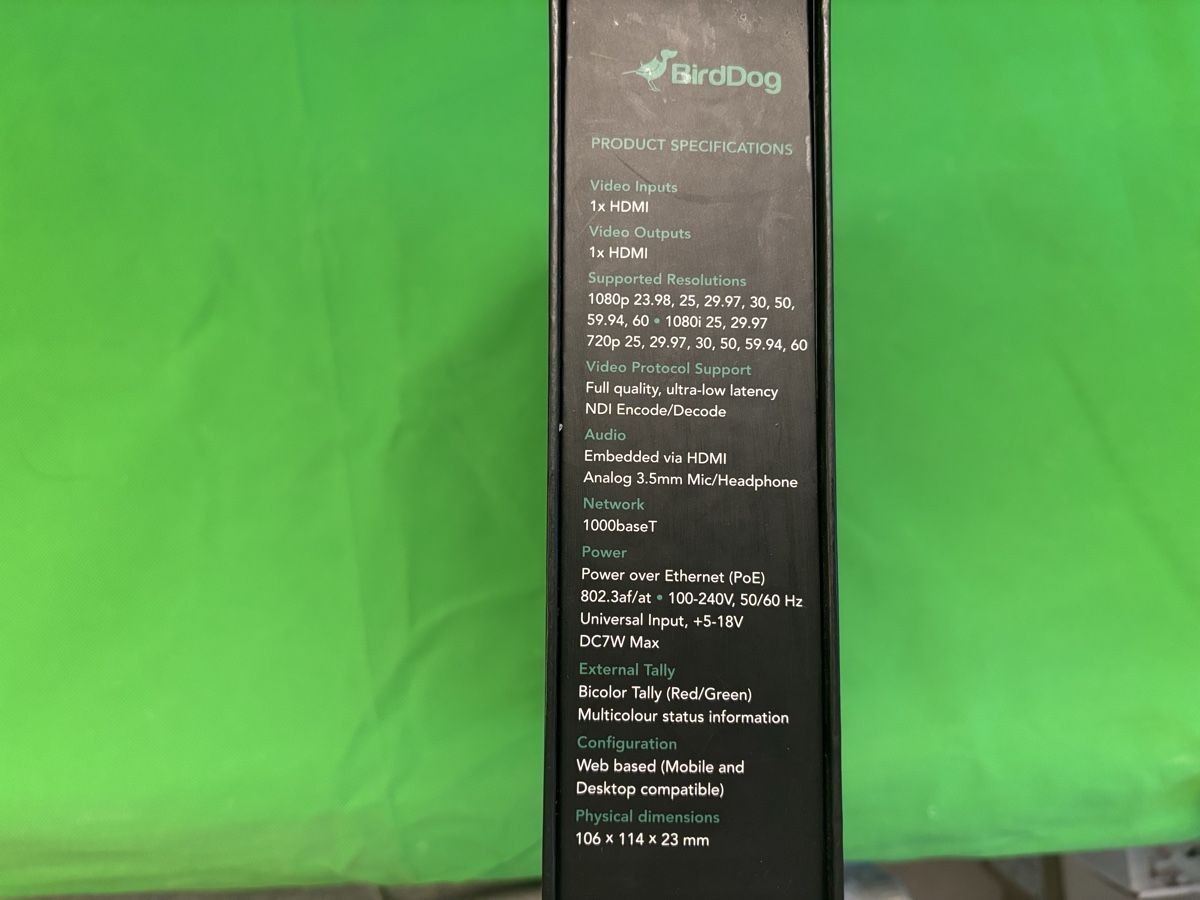 Konverter: BirdDog Mini NDI Encoder Decoder HDMI neu OVP – Neu und originalverpackt aus Kilchberg ZH von bionicdog 5