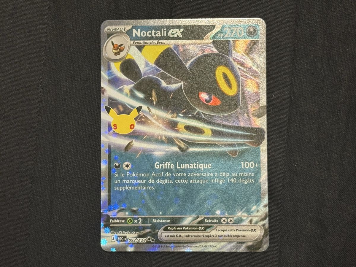 Cartes: Noctali ex 30th Fr – Neuf (Voir description) à Ardon par Poke_Pantu